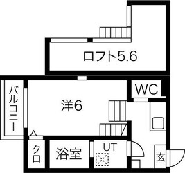 ハーモニーテラス川名町の物件間取画像